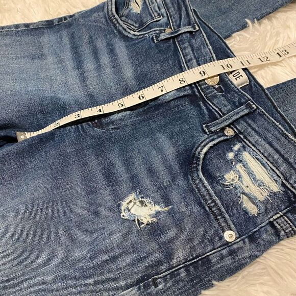 Agolde Sophie Hi Rise Skinny Crop in Spell Size 28 - Picture 5 of 9